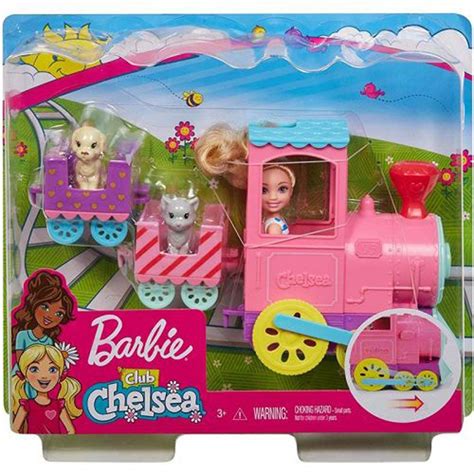 Shop Barbie Club Chelsea Doll And Choo Choo Train Playset Barbie
