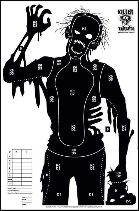 Find freeprintabletm.com on category free printable. A Crip With A Gun!: ZOMG Zombie Targets!!!