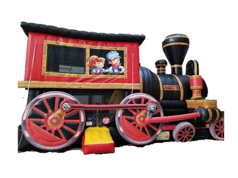 Train Locomotive Inflatable Combo Bouncer Magic Special Events Event Rentals Near Me