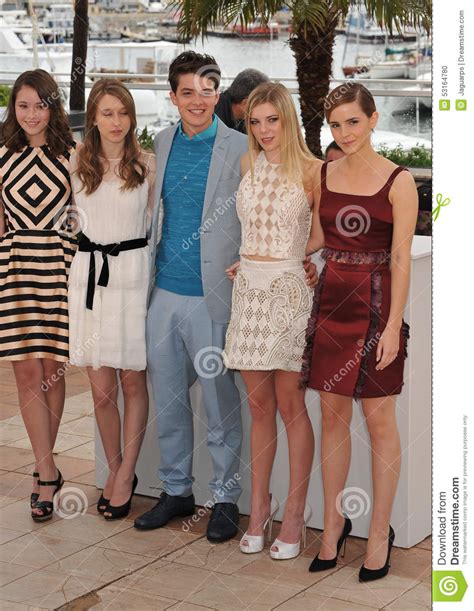 Katie Chang And Taissa Fariga And Israel Broussard And Claire