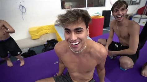 Dobre Brothers Mini Dobre Brothers Challenge Us In Gymnastics 1 Youtube