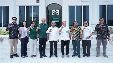 Bupati Asahan Terima Kunjungan Tanoto Foundation Tribun Medan