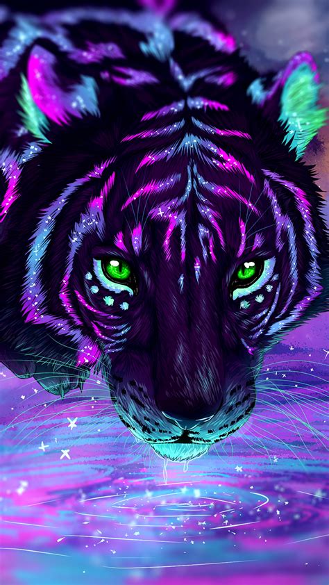 You can choose the image format you need and install it on. Neon Tiger Wallpapers | HD Wallpapers | ID #28044