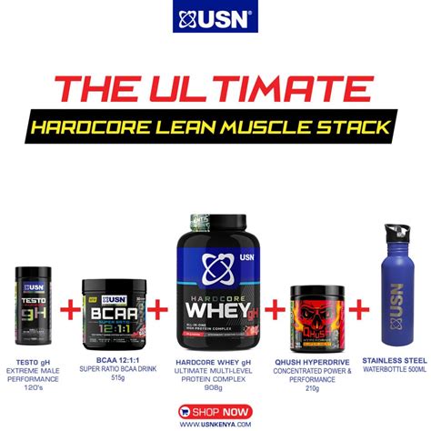 The Ultimate Hardcore Lean Muscle Stack Usn Kenya