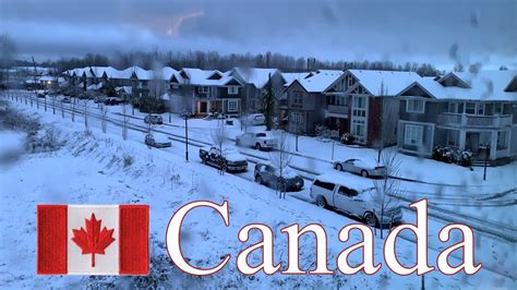 Winter Season In Canada Youtube