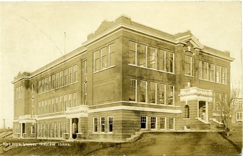 Moscow High School Historic Images Of Moscow Idaho