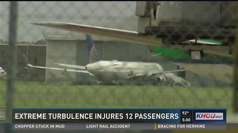 Injured During Violent Turbulence On Houston Flight Khou Com