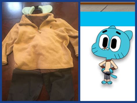 Diy Gumball Watterson Costume From The Amazing World Of Gumball Just