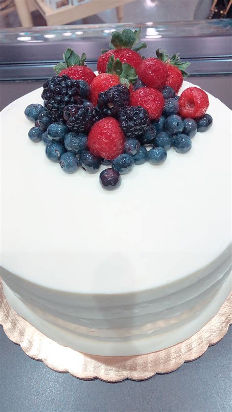 Use 2 fingers to drag & zoom. Berry Chantilly cake I did when working at Whole Foods🥰🎂🍓 ...
