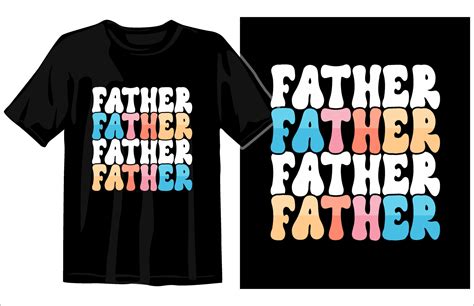 Fathers Day T Shirt Design Vector Dad Wave T Shirt Dad T Shirt Design