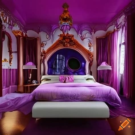Sleeping Beauty Themed Hotel Room On Craiyon