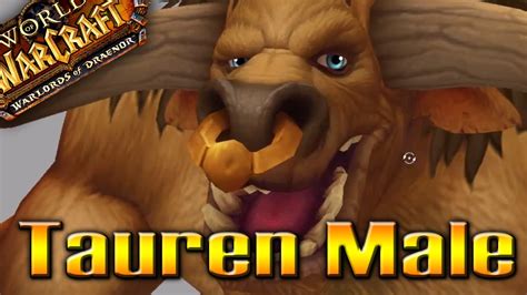 Updated Tauren Male Character Model Warcraft News By Qelric Youtube