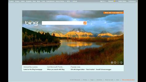 Bing Video Home Page Very Very Nice Youtube