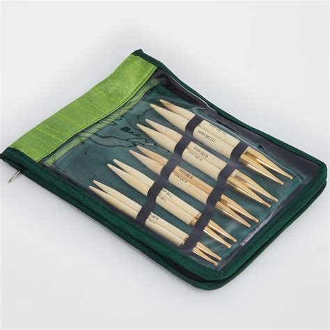 Knitpro Bamboo Chunky Interchangeable Circular Needle Set 22543 Leo
