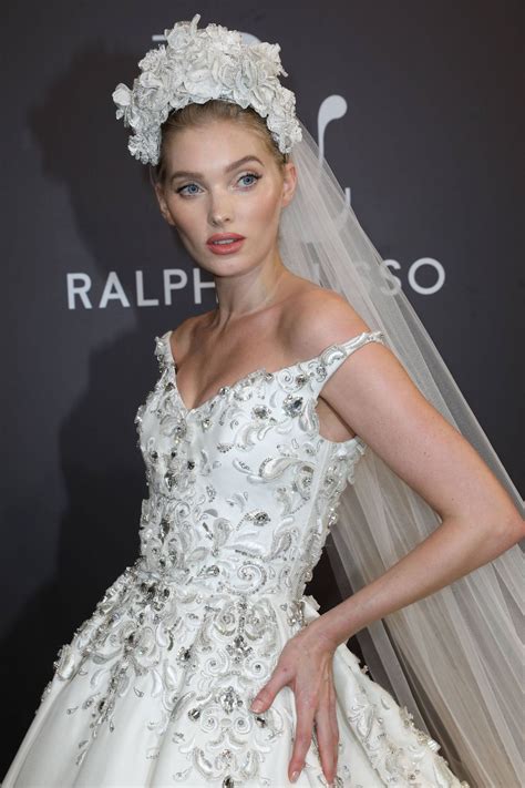 A famous person once said. ELSA HOSK at Ralph & Russo Runway Show in at Paris Fashion Week 01/21/2019 - HawtCelebs