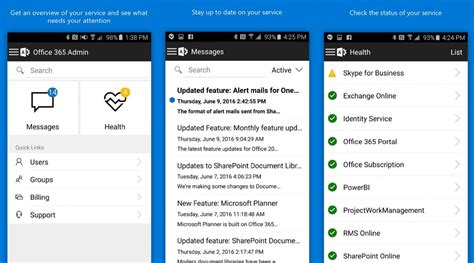 Microsoft Releases New Office 365 Admin App For Windows Phone And