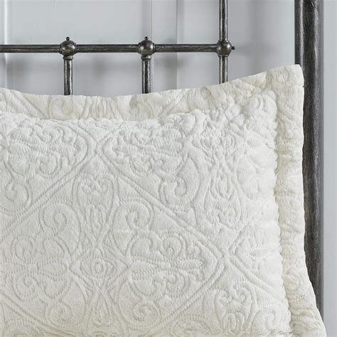 Madison Park Bismarck King Size Bed Comforter Set Ivory Embroidered