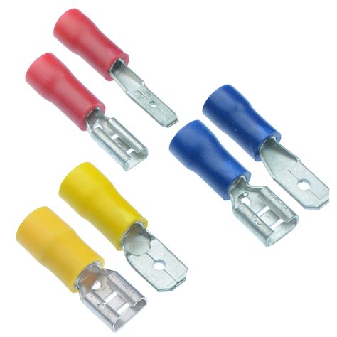 Male Female Insulated Spade Crimp Connector Electrical Terminal