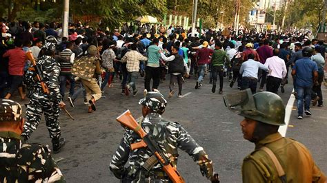 Citizenship Amendment Bill Violence Erupts Para Forces Out In Tripura