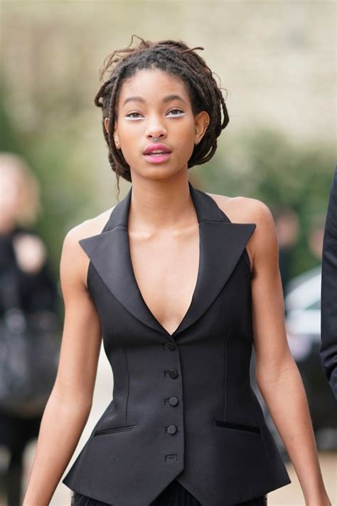 Get The Look Naomi Campbell Winnie Harlow Willow Smith And More Were Spotted At The Christian