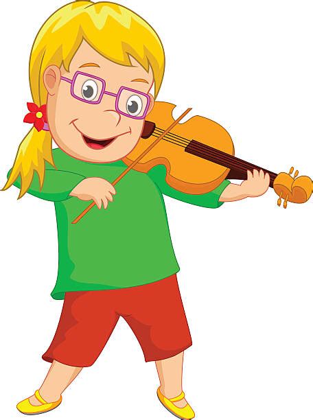 Violinist Girl Illustrations Royalty Free Vector Graphics And Clip Art
