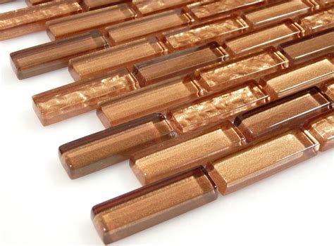 Copper Glass Tile Colored Glass Tile Glass Tile Glass Tile Backsplash