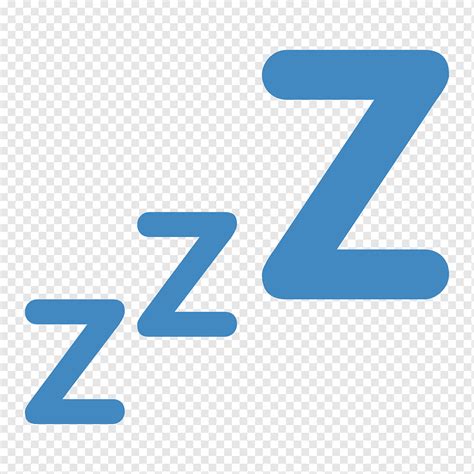Zzz Illustration Sleep Emoji Symbol Computer Icons Sleep Blue Angle
