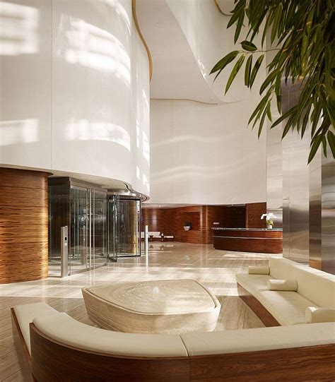 Som Burj Khalifa Interiors Lobby Interior Design Hotel Lobby