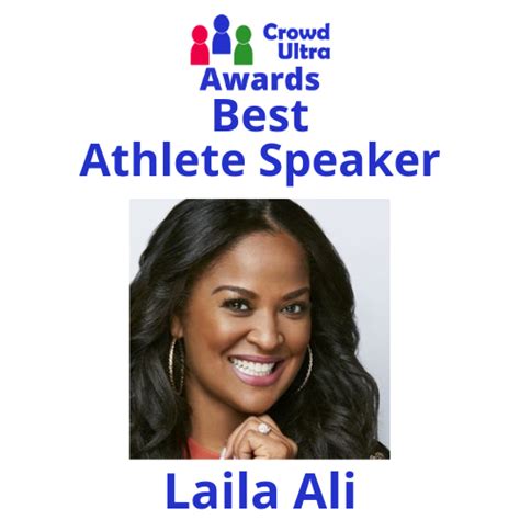 Laila Ali Named Best Athlete Speaker Of 2022