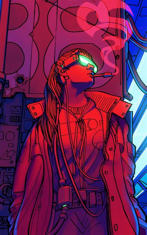 Cyberpunk Neon Android Wallpapers Wallpaper Cave