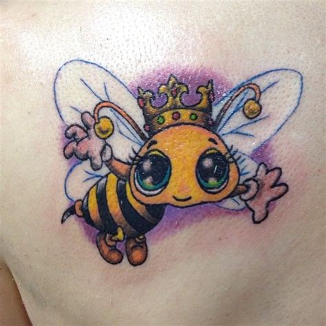 Queen Bee Tattoo Bumble Bee Tattoo Bee Tattoo