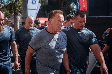 Arnold Schwarzenegger Drop Kicked In Back In South Africa The