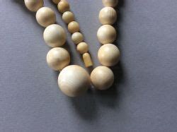 Antique Ivory Bead Necklace C1900 444744 Sellingantiques Co Uk