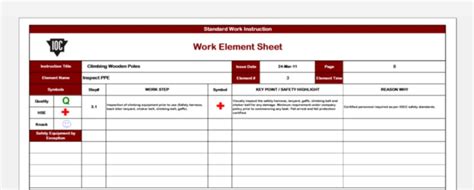 How To Write An Effective Work Instruction Template A Step By Step