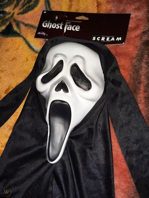 Scream~ghostface Adult Size Mask~easter Unlimited Fun World~officially
