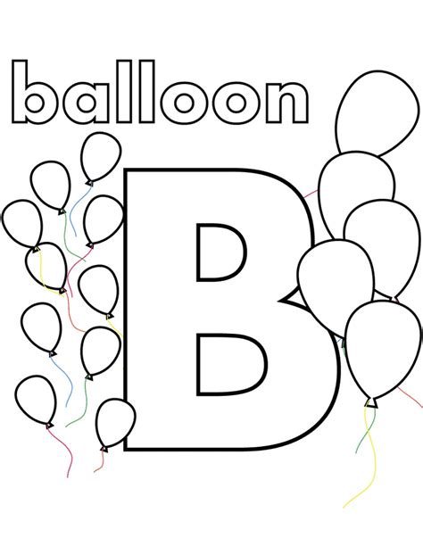 Top 20 Printable Letter B Coloring Pages - Online Coloring Pages