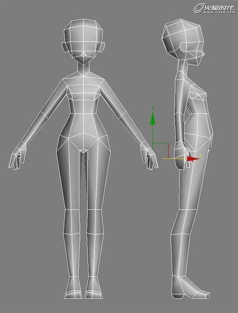 Tutorial Images 3d Character Modeling Layth Jawad Character