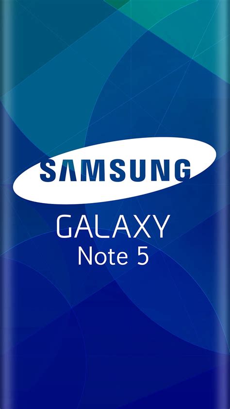 Galaxy Note 5 Abstract Blue Edge Style Note5 Samsung Hd Phone