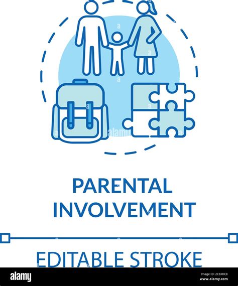 Parental Participation Concept Icon Parental Involvement And Childhood