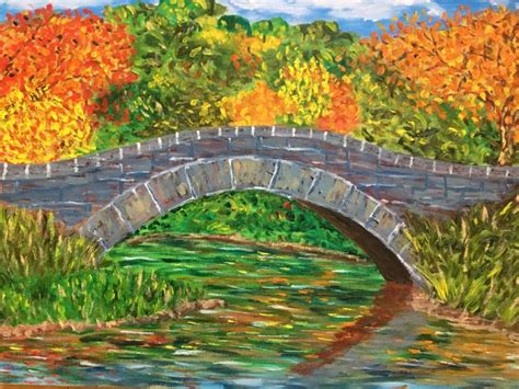 Painting Bridge At Explore Collection Of Painting