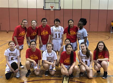 Girls Junior Varsity Basketball Central High School