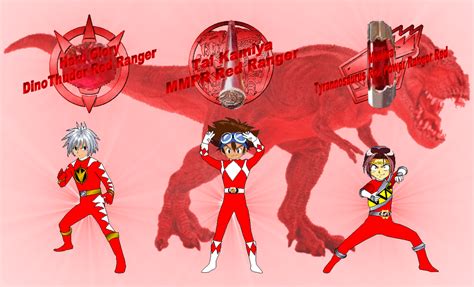 Anime T Rex Rangers For Davontewagner By Rangeranime On Deviantart