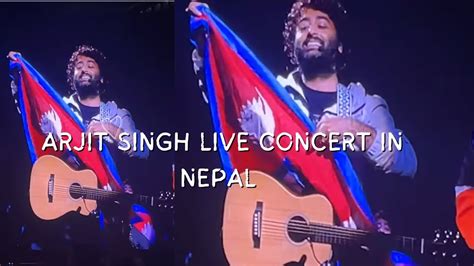 Arjit Singh Live Concert In Nepal ️ Arjitsingh Arjitsinghfansclub Nepal Foryou Fyp Youtube