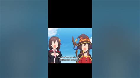 Megumin And Yunyun Get Shocked With Creepy Earthworm Anime Youtube