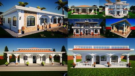 🏡😱 12 Modelos De Casas En Guatemala 12 Modelos De Frente De Casas Bonitas Casas Para