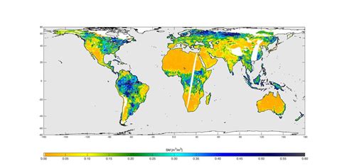 High Resolution Global Soil Moisture Map