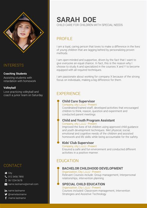 Create Your Professional Cv In 3 Simple Steps Cv Template