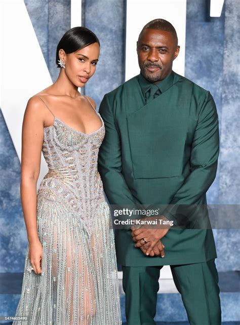 Sabrina Dhowre Elba And Idris Elba Attend The 2023 Vanity Fair Oscar