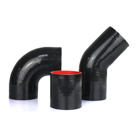 R Ep 90 Degrees 38 45 51 57 63 70 76 83 89mm Silicone Hose Elbow Rubber Joiner Bend Tube For