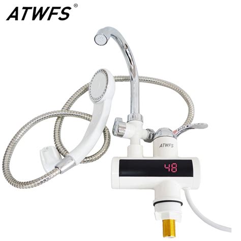 Apalagi kalau pada musim dingin diharuskan para warga menggunakan hot water atau air panas. ATWFS Instant Water Heater Faucet Shower Pool Heater ...